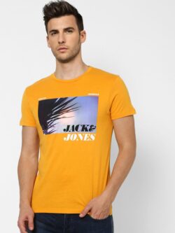 JACK AND JONES MENS ROUND NECK TSHIRT