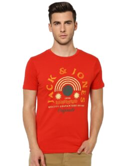 JACK AND JONES MENS ROUND NECK TSHIRT