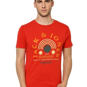 JACK AND JONES MENS ROUND NECK TSHIRT