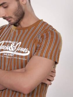 JACK AND JONES MENS ROUND NECK TSHIRT