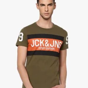JACK AND JONES MENS ROUND NECK TSHIRT
