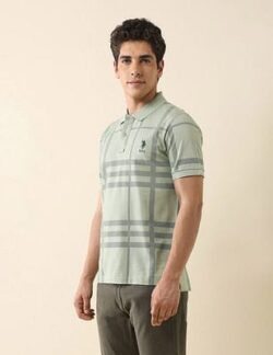 U S POLO MENS COLLAR TSHIRT
