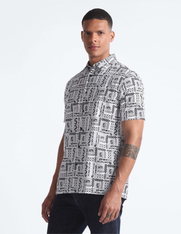 FLYING MACHINE MENS HALF SHIRT